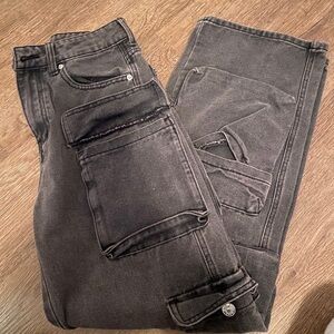 Women’s Black Cargo Pants